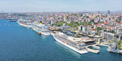 Ekim ayında limanlara uğrayan kruvaziyer gemi sayısının 195'e ulaştı