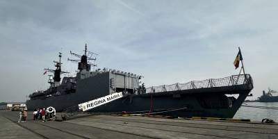 ROS Regina Maria fırkateyni Samsun'da ziyarete açıldı