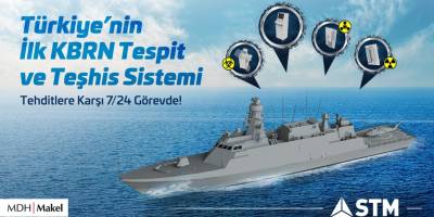 Türk Savaş Gemileri Tehditlere Karşı Milli Sistemler ile Korunuyor