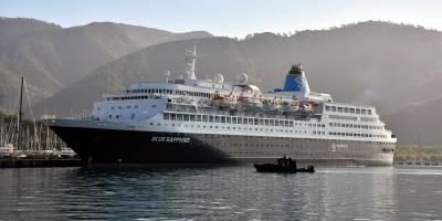"Blue Sapphire" tur hazırlığı için Marmaris'te