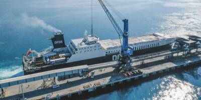 "Cappodacia Seaways" isimli yük gemisi, İskenderun Limanı'na yanaştı