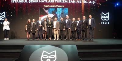 Şehir Hatları Kızıltoprak Vapuru’yla Felis Ödülü Aldı!