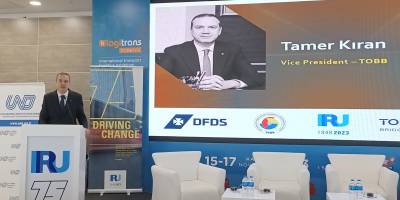 Başkan Kıran,“Geleceğe Giden Yol, Bağlanabilirlik, Dijitalleşme, Yeşil Lojistik” te konuşma yaptı