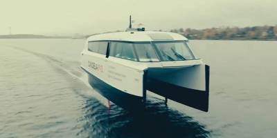 Uçan elektrikli feribot: Candela P-12