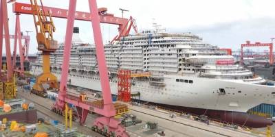 Çin'in ilk yerli kruvaziyer gemisi 2023 sonunda teslim edilecek