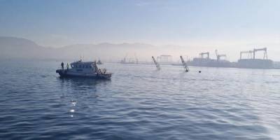 Kocaeli’de yüzer havuz battı