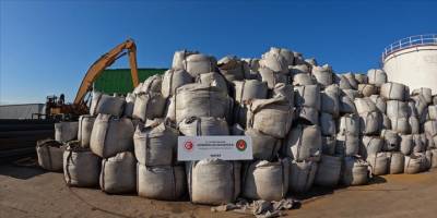 Hatay'da 3 bin 800 ton tehlikeli atığın ülkeye girişi engellendi