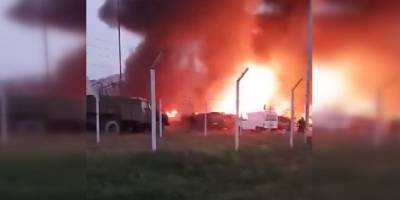 Konakri limanı yakınındaki bir yakıt deposunda patlama