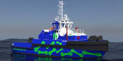 Navtek, hidrojen yakıtlı römorkör tasarımını tanıttı