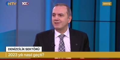 Tamer Kıran, NTV’de 2023 Yılında Denizcilik Sektörünü Değerlendirdi