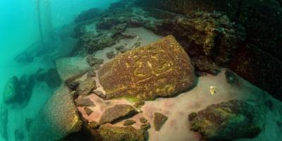 Van Gölü'nün dibinden tarihi kale çıktı