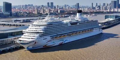 Çin'in yerli üretim büyük yolcu gemisi ilk ticari seferini tamamladı