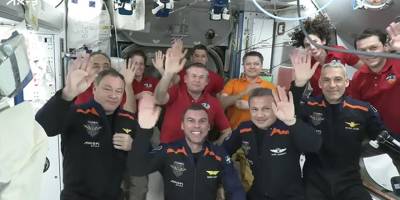 İlk Türk astronot Gezeravcı Uluslararası Uzay İstasyonu'nda