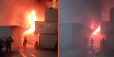 Özata Tersanesi’nde yangın paniği