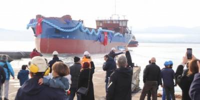 Gelibolu Tersanesi 60’ıncı gemisini denizle buluşturdu