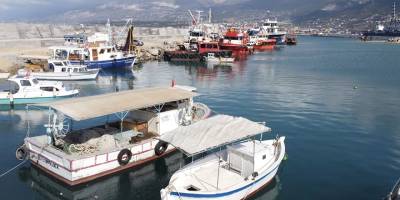 Depremzede balıkçılar yeni rıhtımla güvenli alana kavuştu