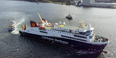 Skandallarla dolu İskoç Feribotu sonunda denize açıldı