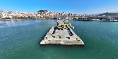 Bozhane Limanı’nda tadilat çalışmaları başladı