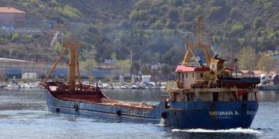 Marmara Denizi'nde gemi battı