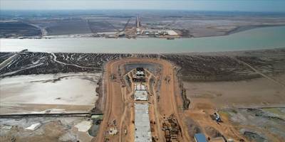 Kalkınma Yolu Projesi'nin deniz-kara bağlantısını sağlayacak tünelin yapımı sürüyor