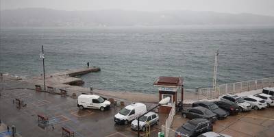 Çanakkale'de fırtına nedeniyle yarın bazı feribot seferleri yapılamayacak