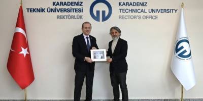 "8. Ulusal Antarktika Bilim Seferi"ne katılan bilim insanı Rektör Çuvalcı'yı ziyaret etti