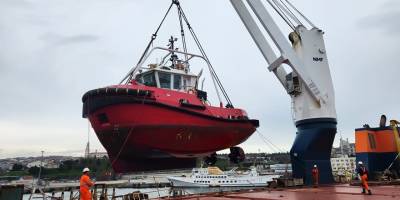 Sanmar, kompakt liman römorkörünü teslim ediyor