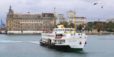 İstanbul'da bazı vapur seferleri iptal edildi