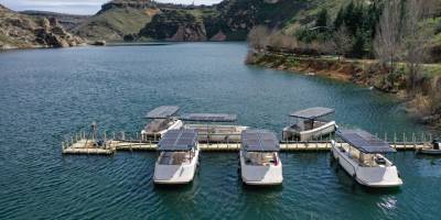 Diyarbakır'da çevre dostu tekneler deneme seferine başladı