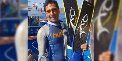 Dalgıç Serkan Toprak, nefes egzersizi yaparken fenalaşarak hayatını kaybetti