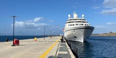 Bodrum'a "Star Legend" kruvaziyeriyle 241 yolcu geldi