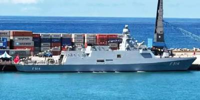 Japonya seferine çıkan Kınalıada korveti Somali’de