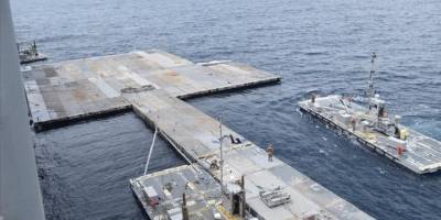 Pentagon, Gazze sahiline kurulacak geçici liman inşaatının bittiğini duyurdu