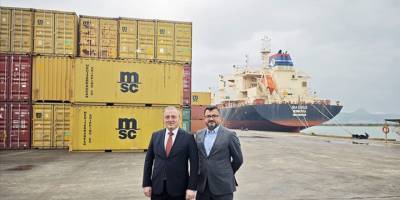 Giresun Limanı'na bu yıl 48 yük ile 8 konteyner gemisi giriş yaptı