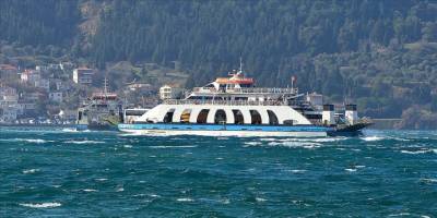 Gökçeada ve Bozcaada feribot hatlarında yarınki bazı seferler iptal edildi