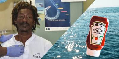 Ketçap yiyerek hayatta kalan kişiye tekne hediye edilecek