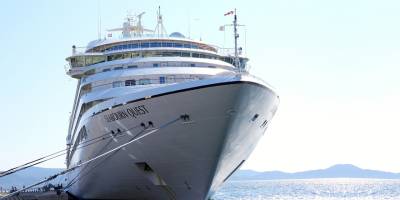 Bodrum'a "Seabourn Quest" ile 435 yolcu geldi
