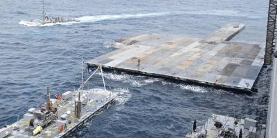 ABD, Gazze’de geçici limanın kurulumunu tamamladı