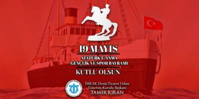 19 Mayıs Atatürk'ü Anma, Gençlik ve Spor Bayramı Kutlu Olsun