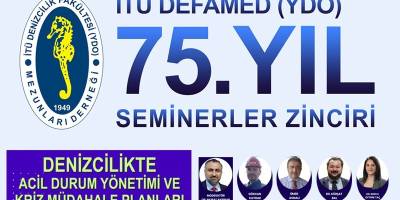 İTÜ Denizcilik Fakültesi Mezunları Derneği Üçüncü Seminerini Düzenliyor