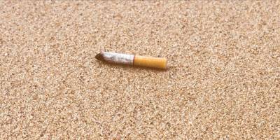 İstanbul kıyılarındaki izmarit kirliliği mikroplastik yükünü artırıyor