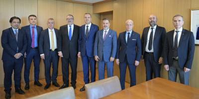 Türk ve Yunan denizcilik sektörü Atina Büyükelçiliğinde düzenlenen resepsiyonda buluştu