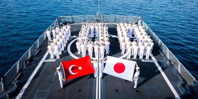 TCG Kınalıada Japonya'ya ulaştı