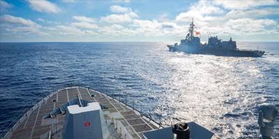 TCG Kınalıada korveti Japonya'da geçiş eğitimine katıldı