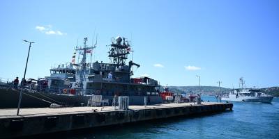 Mayın tehlikesine karşı görev yapacak gemiler Karadeniz'e açıldı