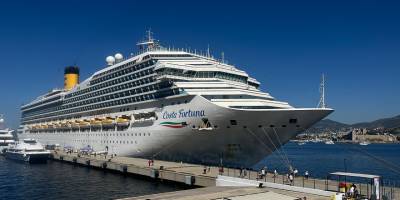 Bodrum'a "Costa Fortuna" kruvaziyeriyle 3 bin 187 turist geldi