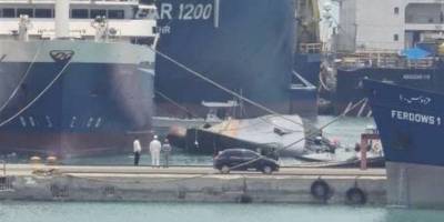 Batma tehlikesi geçiren savaş gemisi kurtarıldı