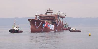 ‘Liafjord’ Cemre Tersanesi’nde denizle buluştu