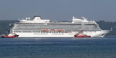 "Viking Sea" kruvaziyeri Çanakkale Kepez Limanı'na demirledi