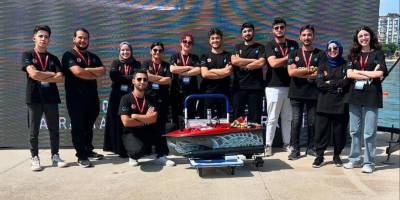 KTÜ Creatiny Su Üstü Takımı, Mersin’de TEKNOFEST’te şampiyon